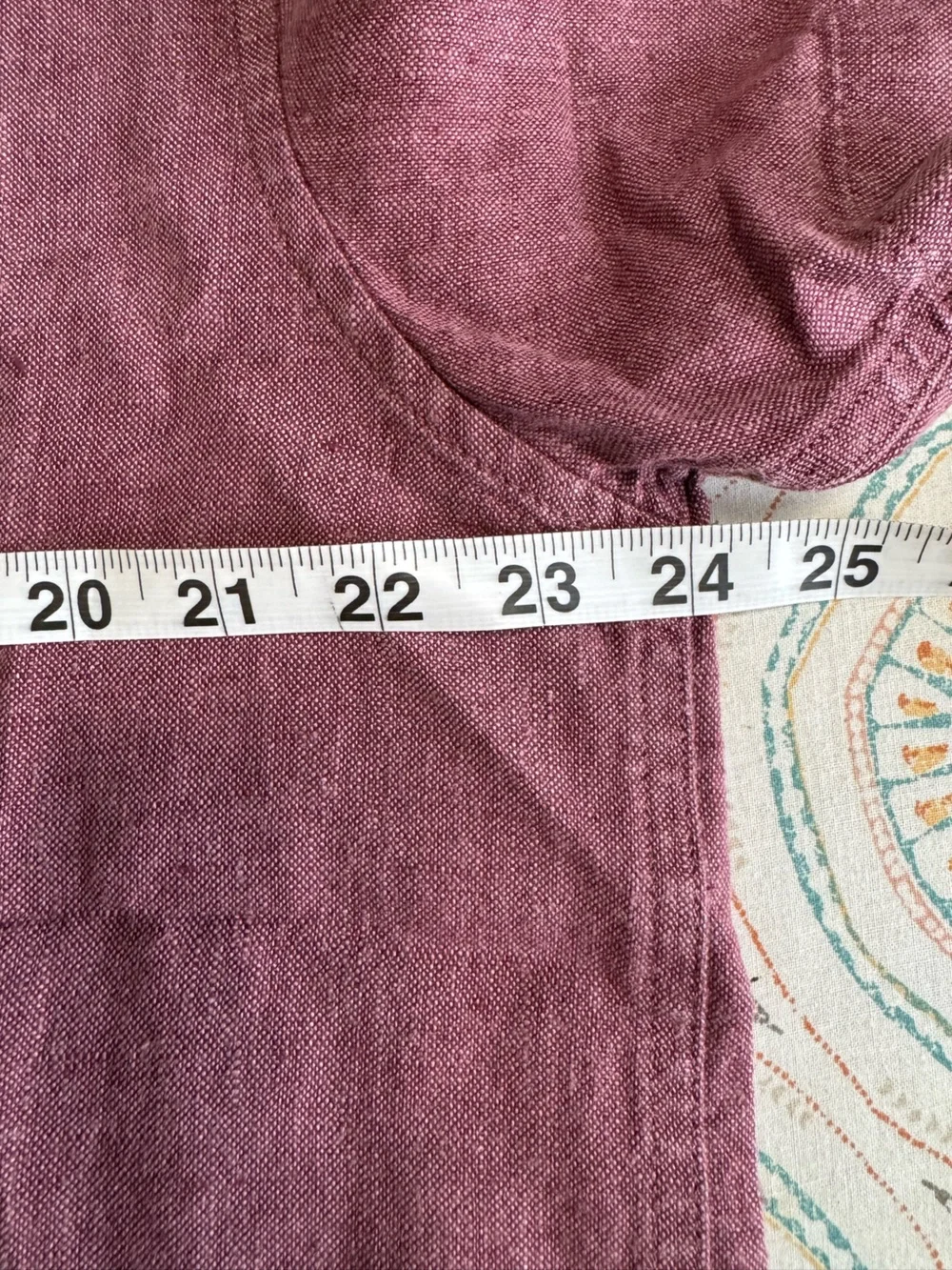 New Banana Republic Midweight Linen Resort Shirt Plum/Wine Size Large NWT
